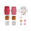 CAJA ALMUERZO TRESOR BIRDS 0,8L-MONBENTO - Imagen 3