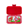 YUMBOX TARTERA 4C ROJA DINO