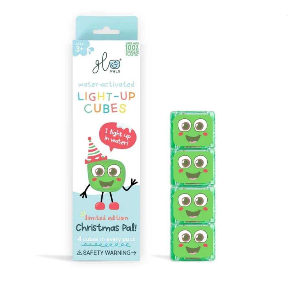 CAJA 5 Set Cubos luz CHRISTMAS-GLO PALS