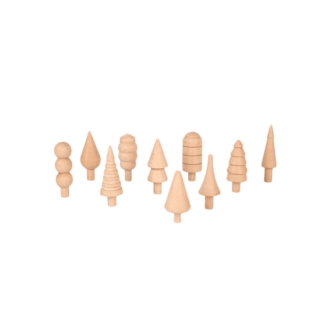 Árboles madera natural-TICKIT