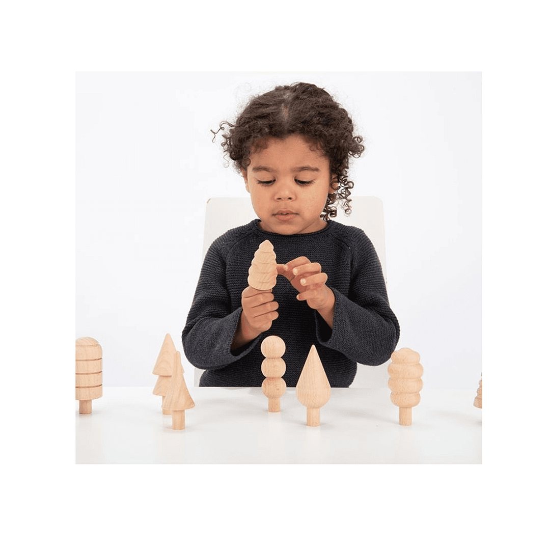 Árboles madera natural-TICKIT - Imagen 2