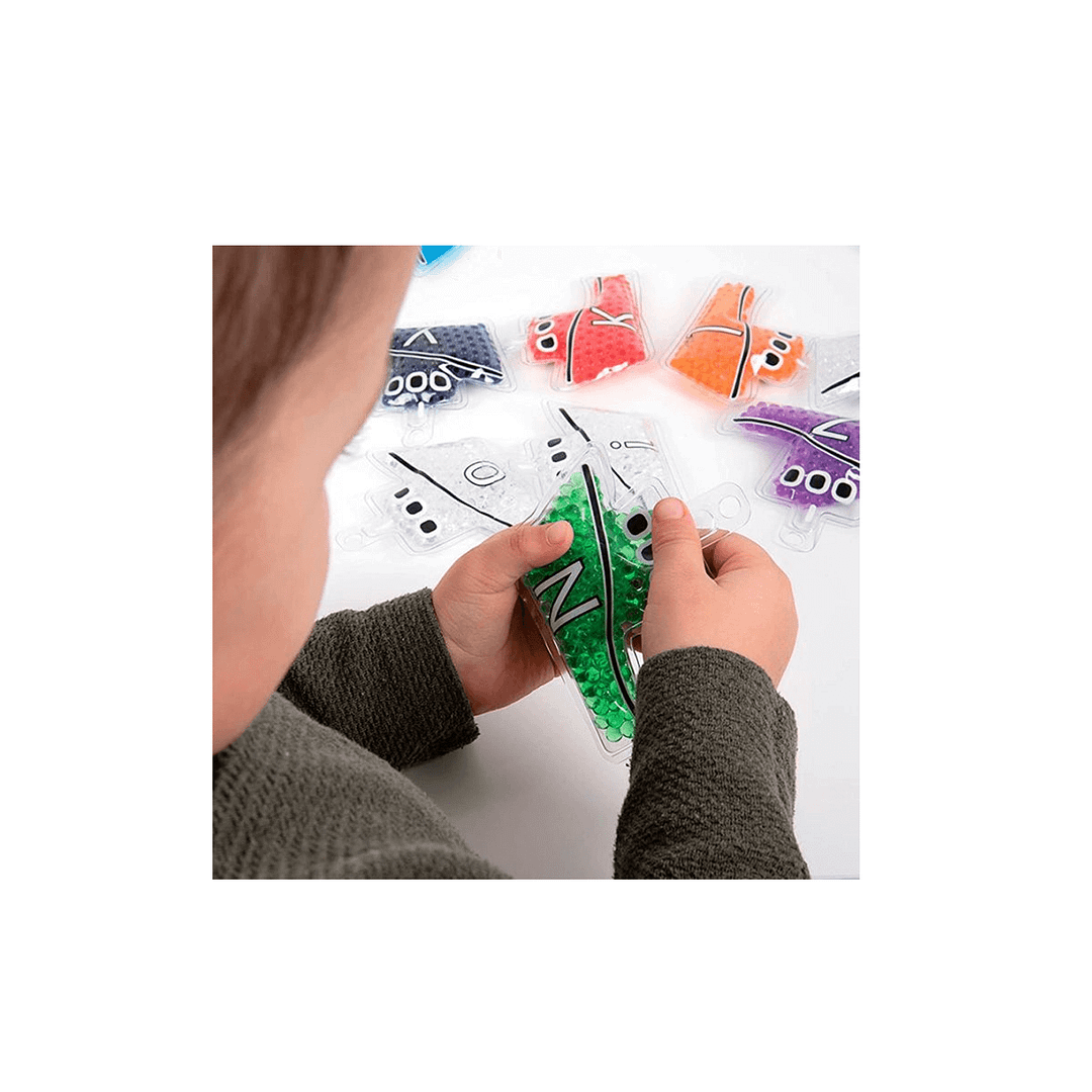 Barcos letras abecedario gel translúcidos-TICKIT - Imagen 3