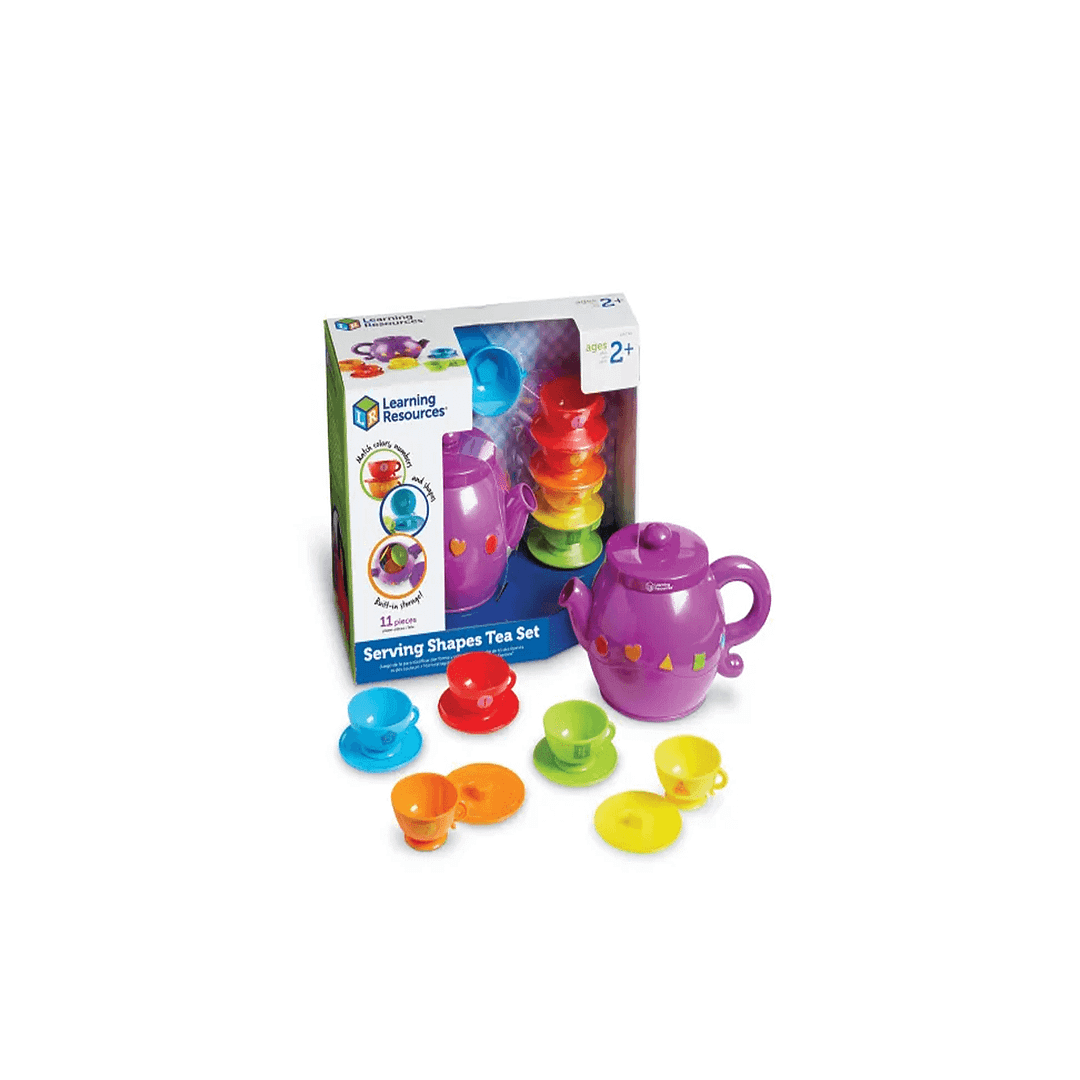 Serving Shapes Tea Set-LEARNING RESOURCE