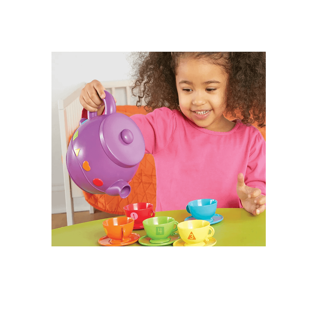 Serving Shapes Tea Set-LEARNING RESOURCE - Imagen 3