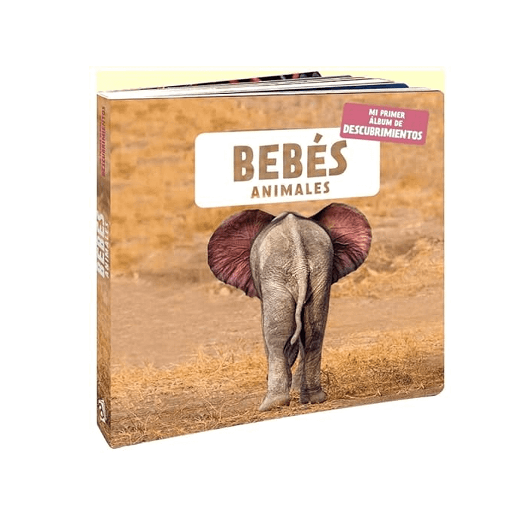 MI PRIMER ALBÚM DE DESCUBRIMIENTOS MONTESSORI-BEBÉS ANIMALES