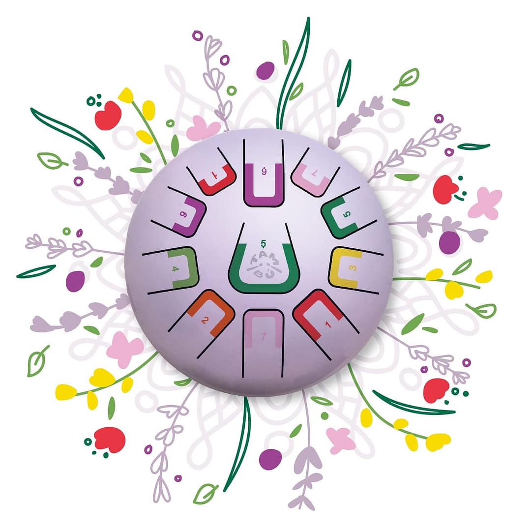 TAMBÚ 8'' 11 NOTAS- VIOLETA