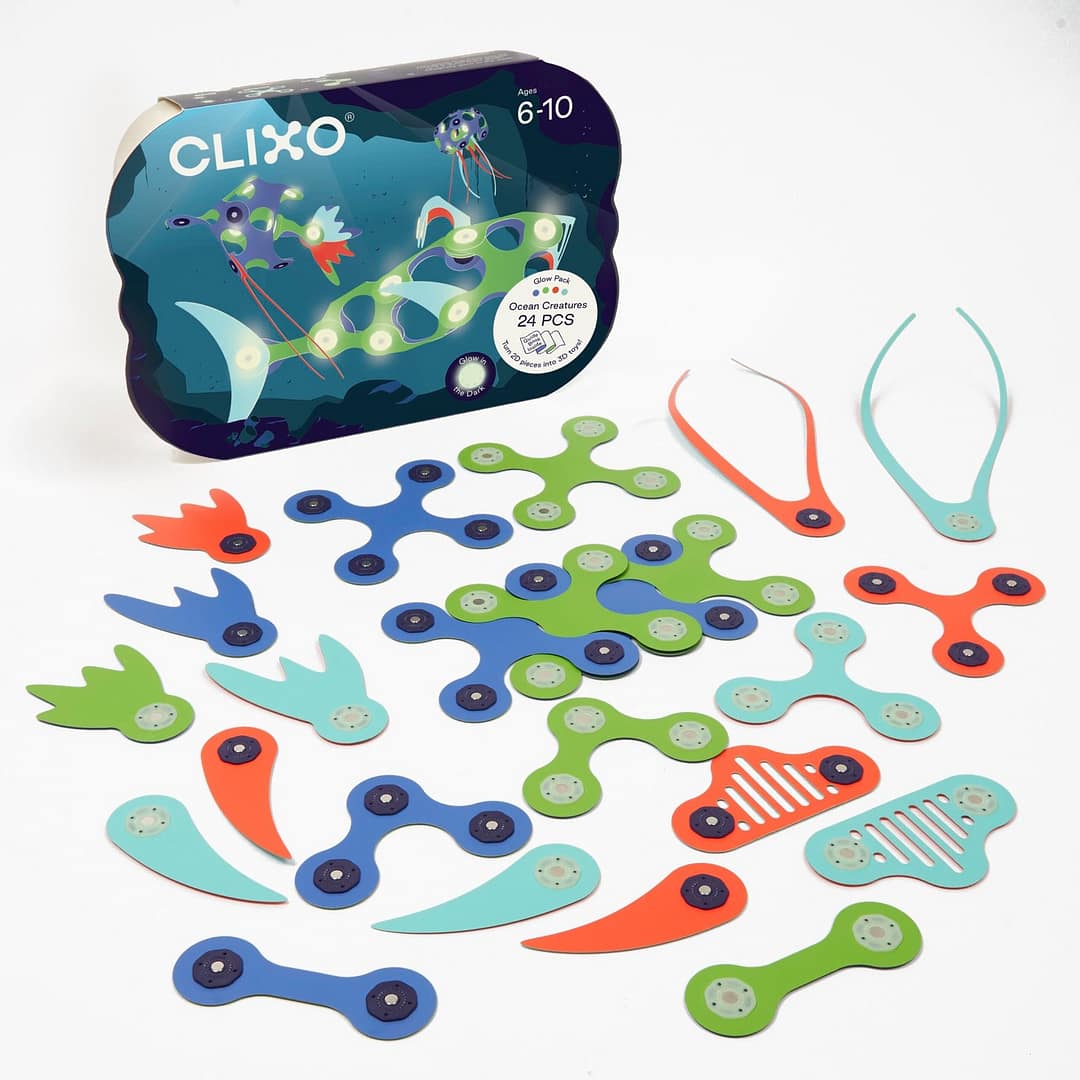 CLIXO PACK OCEAN FEATURES 24 PCS