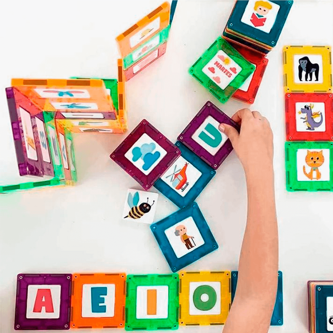 CONSTRUCCIÓN MAGNÉTICA CLICKS 140 PCS IMANIX-BRAINTOYS - Imagen 3