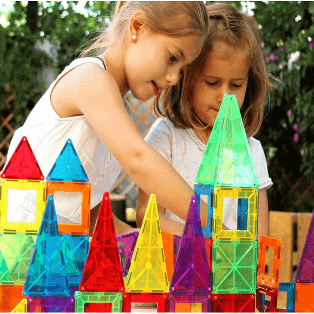 CONSTRUCCIÓN MAGNÉTICA CLASSIC 60 PCS IMANIX-BRAINTOYS - Imagen 2