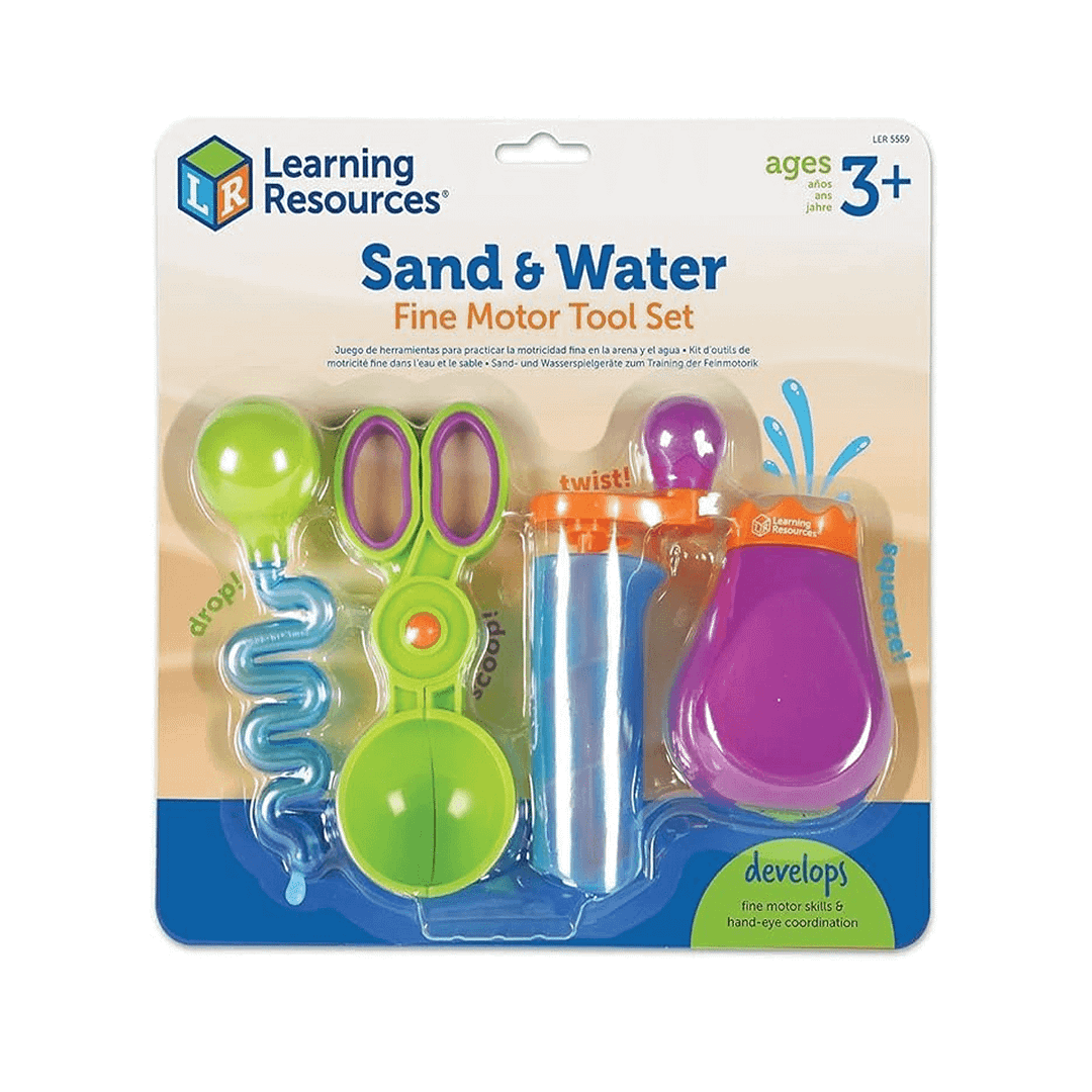 SET HERRAMIENTAS PRÁCTICAS ARENA Y AGUA- LEARNING RESOURCE