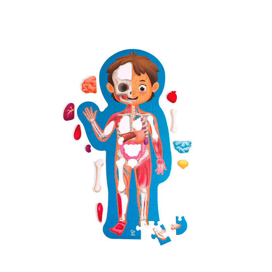 PUZZLE CUERPO HUMANO-HAPE