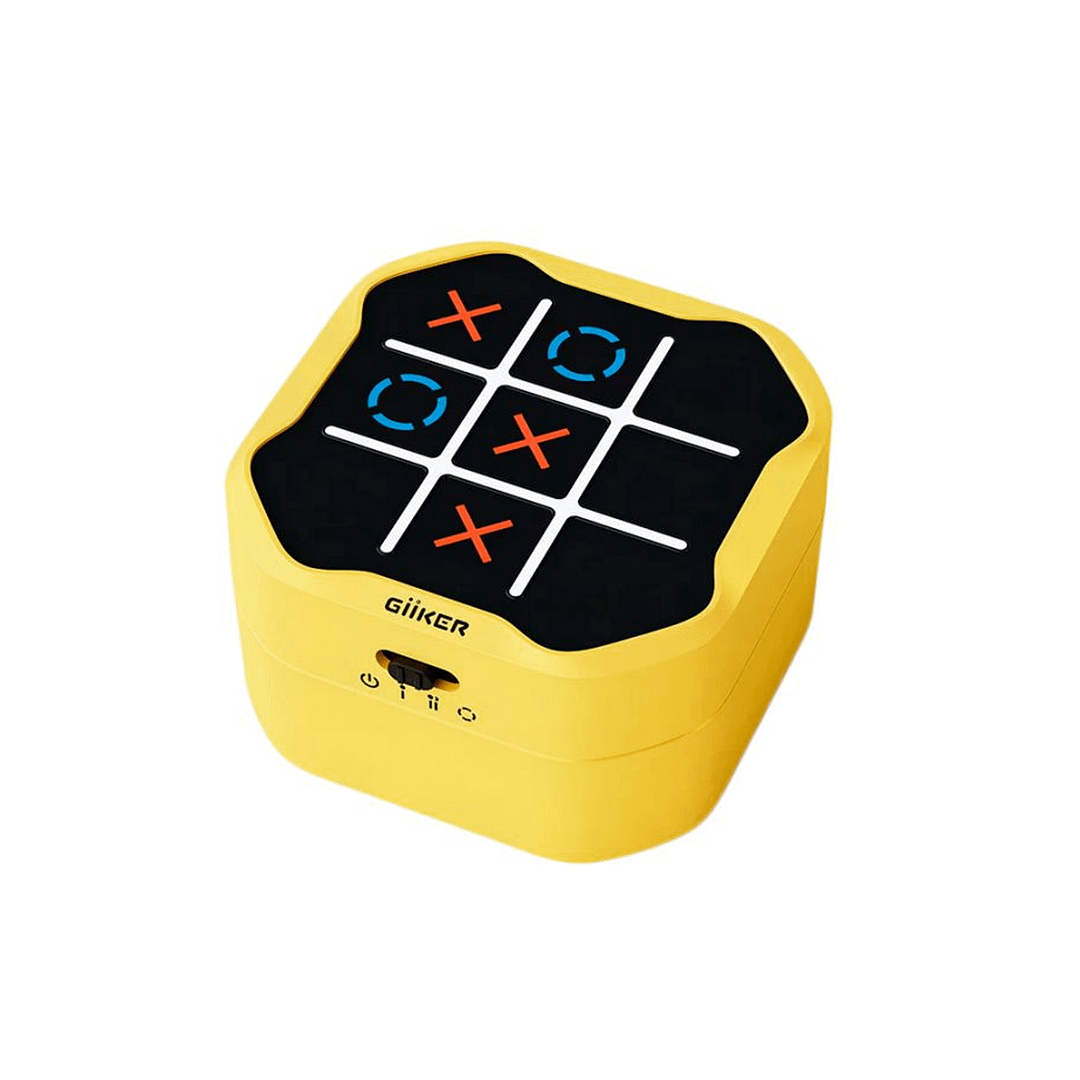 JUEGO INTERACTIVO 3 EN RAYA AMARILLO TIC TAC TOE-GiiKER