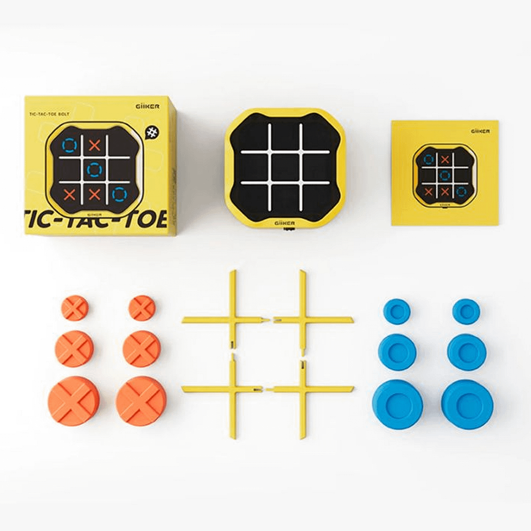 JUEGO INTERACTIVO 3 EN RAYA AMARILLO TIC TAC TOE-GiiKER - Imagen 2