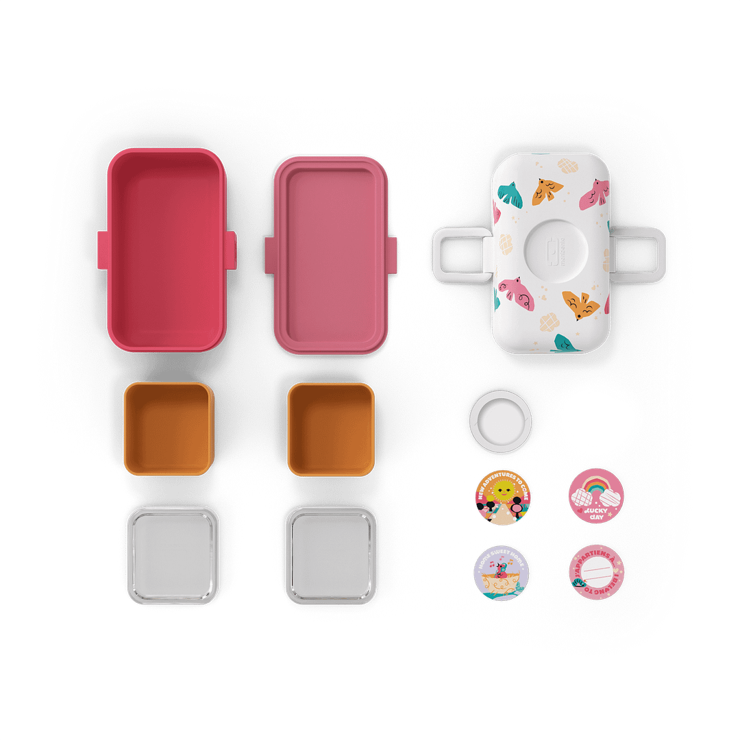 CAJA ALMUERZO TRESOR BIRDS 0,8L-MONBENTO - Imagen 3