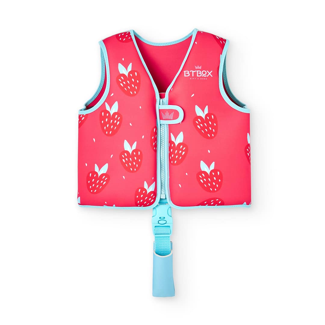 CHALECO APRENDIZAJE FLOTADOR FRESAS-BTBOX - Imagen 2