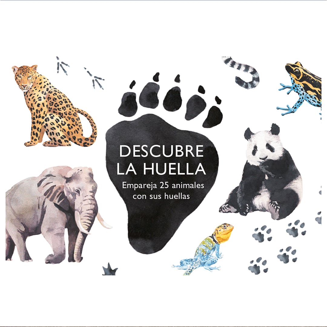 DESCUBRE LA HUELLA JUEGO DE PAREJAS