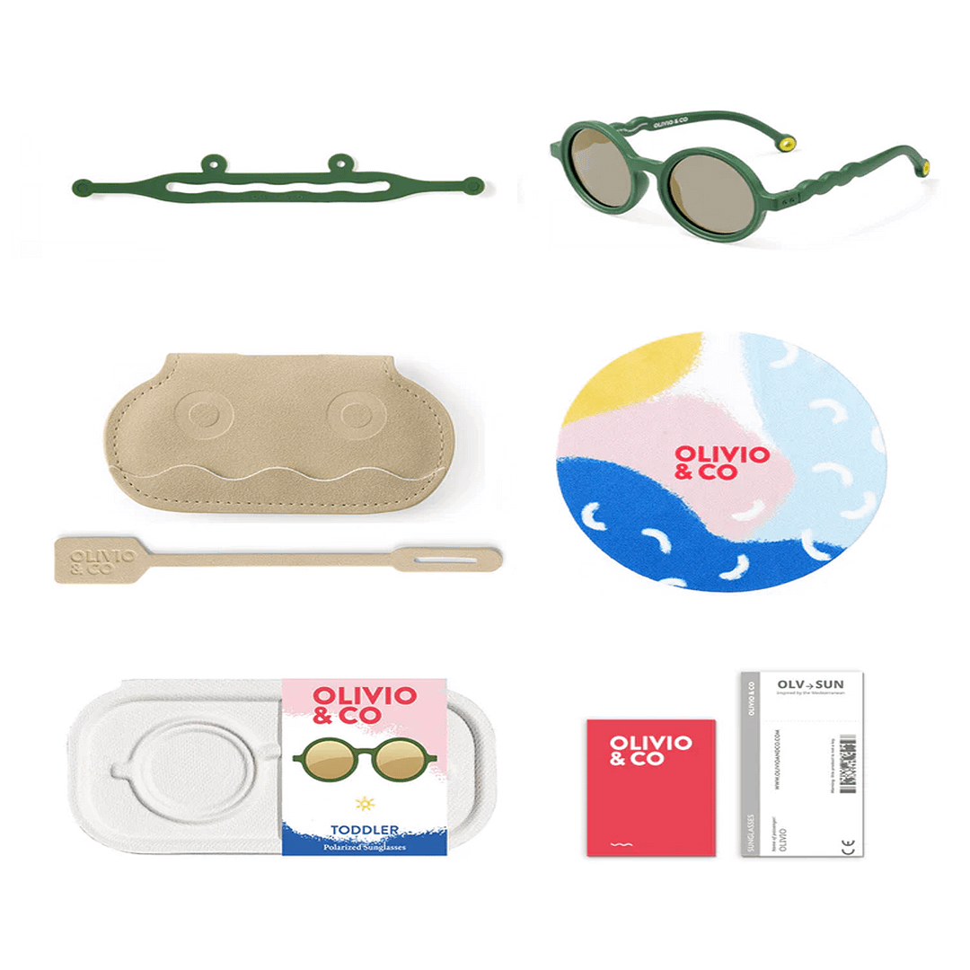 GAFAS DE SOL ROUND CACTUS VERDE TODDLER 18-36m- OLIVIO&CO - Imagen 5