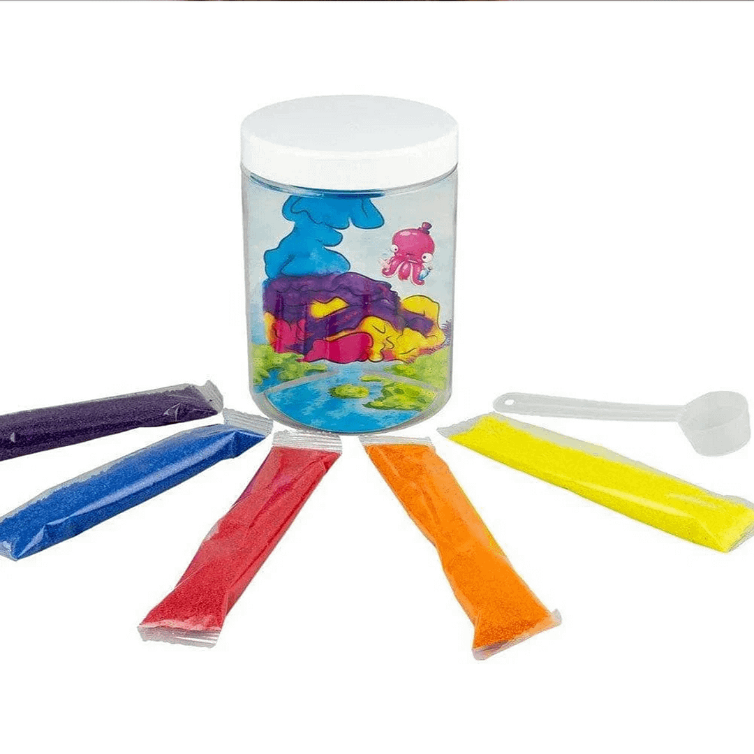 ARENA HIDROFÓBICA 5 COLORES+ACUARIO-TUBAN - Imagen 2