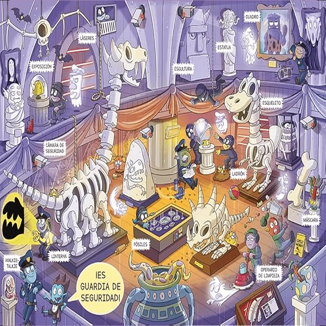 El Mundo de Escuela de Monstruos 2 - Oficios, prisas y sonrisas: Aprende nuevas palabras en estos escenarios monstruosamente divertidos - Imagen 2