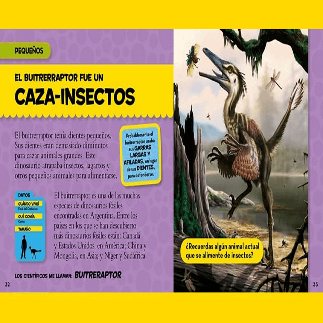 MI PRIMER GRAN LIBRO DE LOS DINOSAURIOS-NATIONAL GEOGRAPHIC - Imagen 2