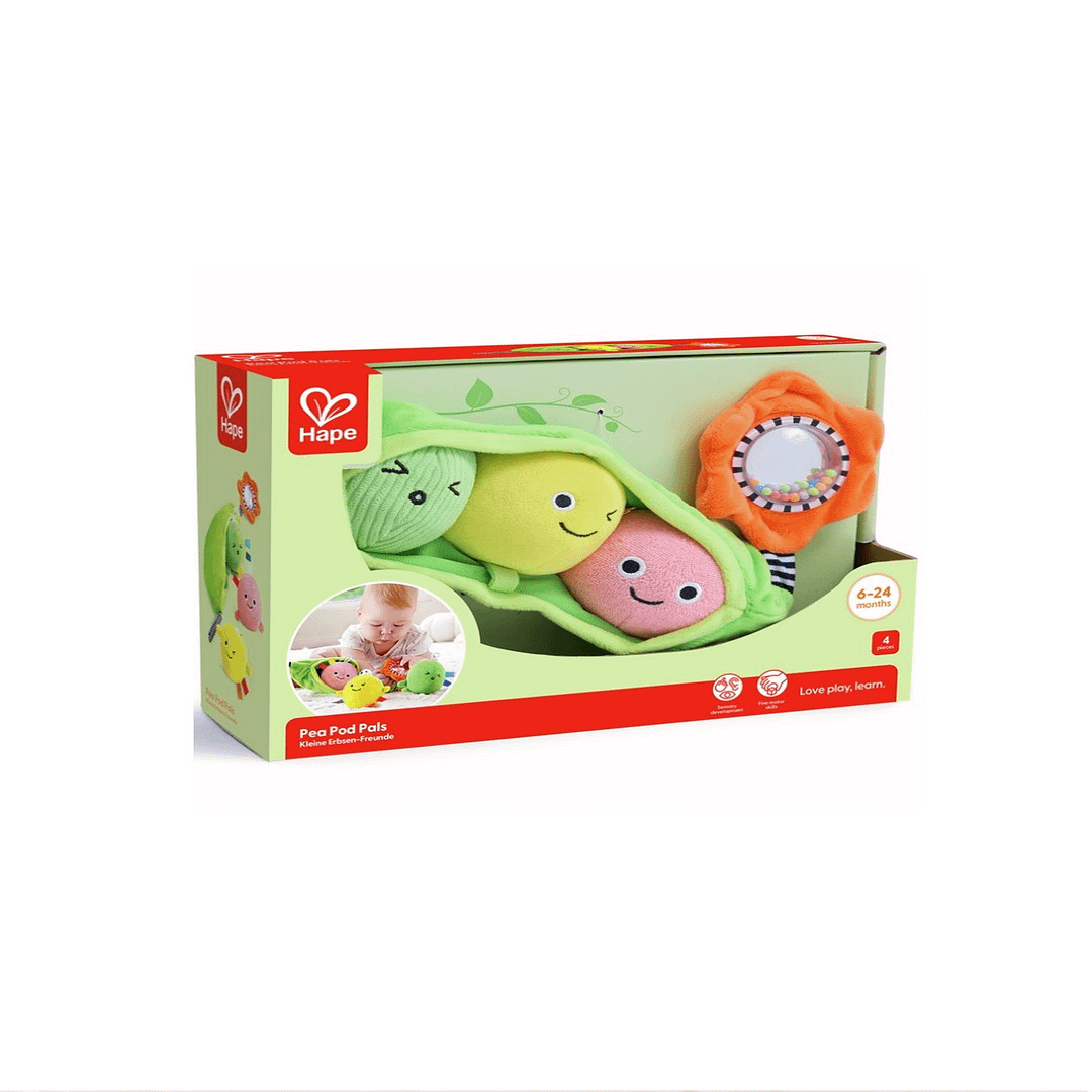 Juguete Sensorial Los Amigos de Pea Pod-HAPE - Imagen 3
