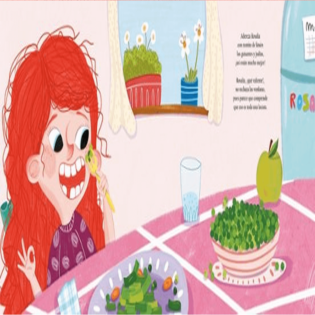 ROSALÍA Y LAS VERDURAS QUE NO SE COMÍA - Imagen 3