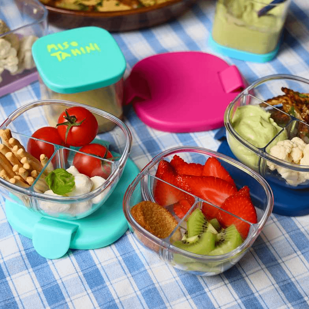 YUMBOX SNACK BOWL ROSA - Imagen 4
