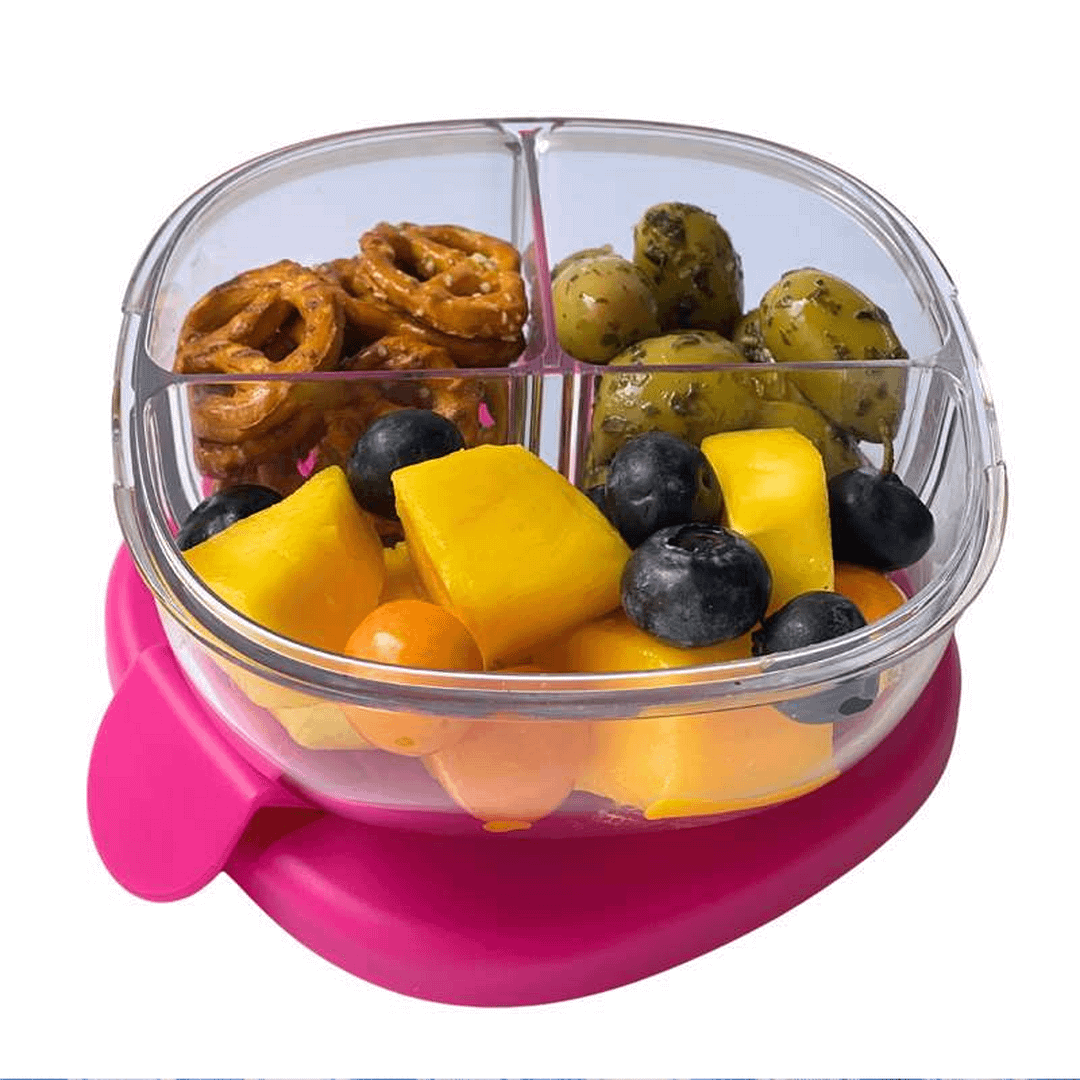 YUMBOX SNACK BOWL ROSA - Imagen 2