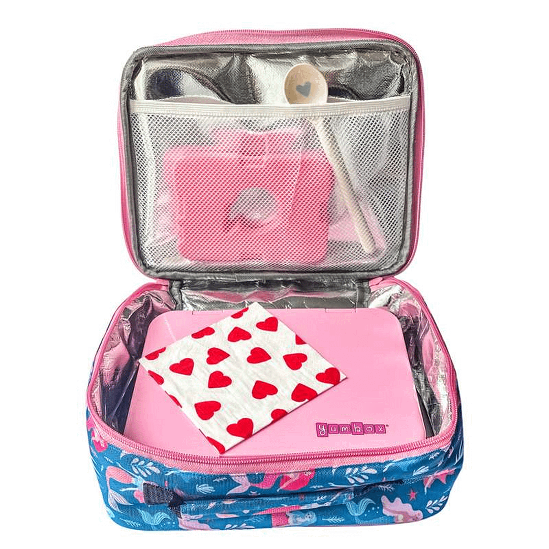 YUMBOX TARTERA ACERO INOXIDABLE ROSA - Imagen 3