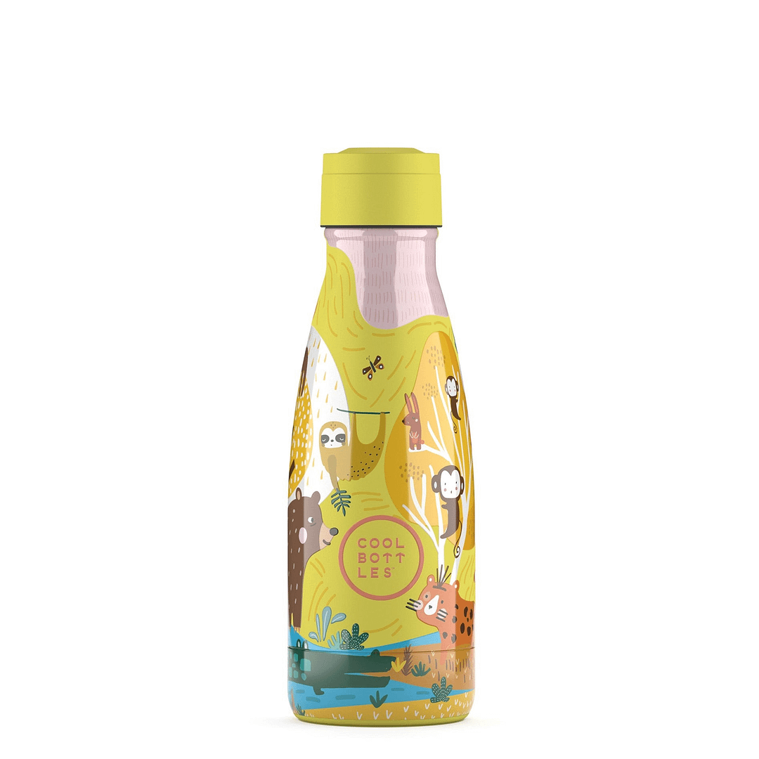 BOTELLA DE AGUA The Kids Bottle - Jungle Park 260ml-COOL BOTTLE - Imagen 2