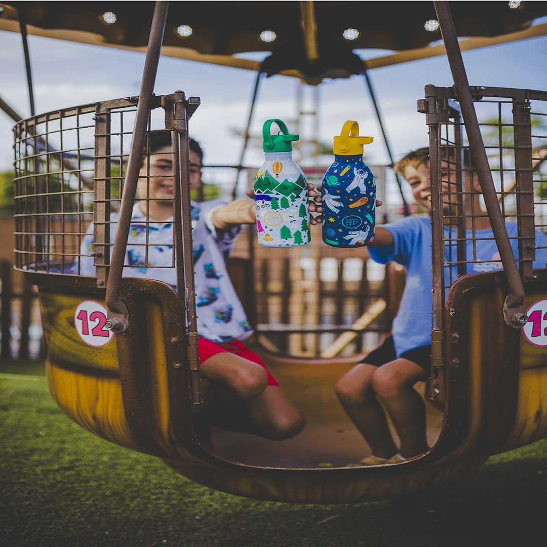 BOTELLA DE AGUA The Kids Bottle - Galactic Ride 500ml-COOL BOTTLES - Imagen 4