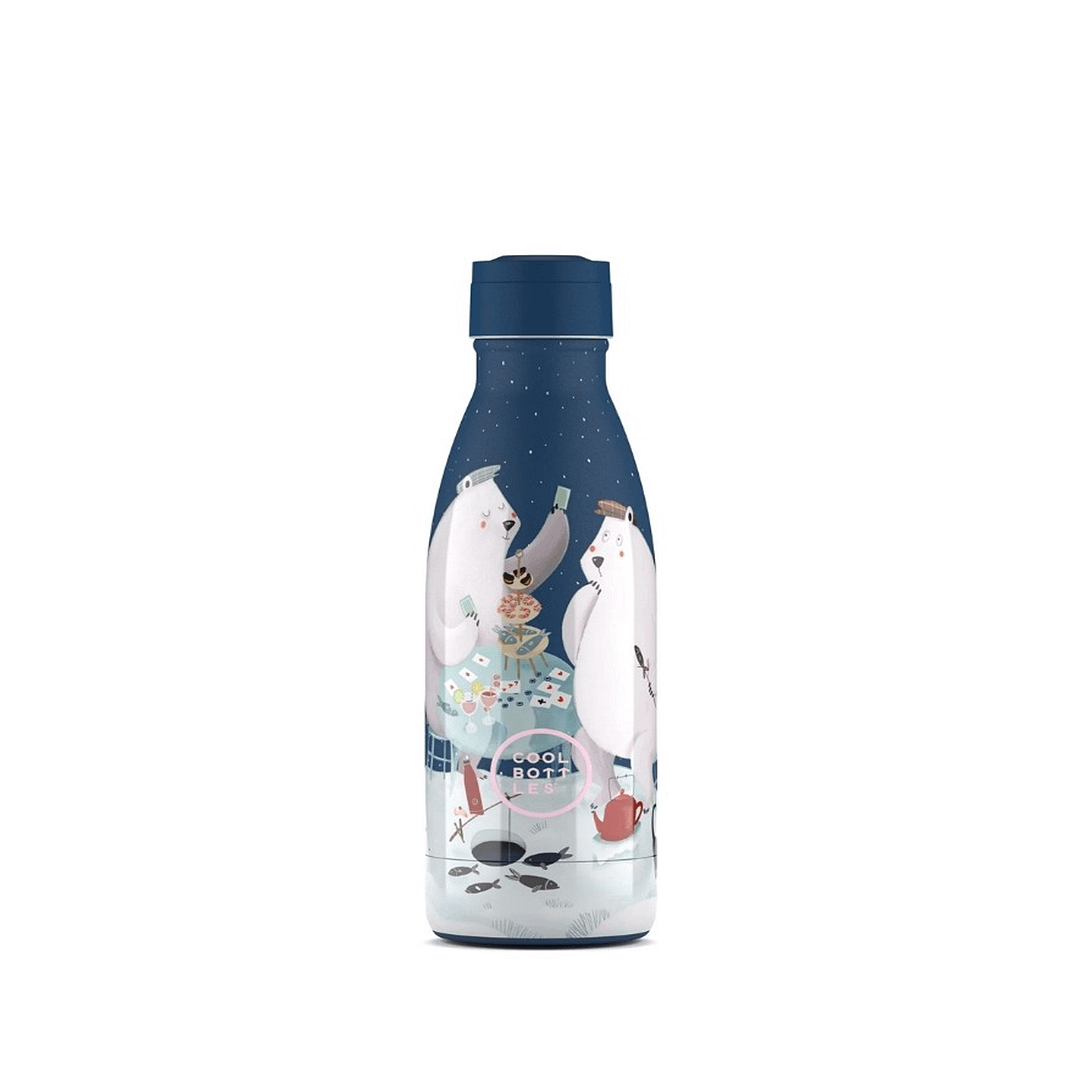 BOTELLA DE AGUA The Kids Bottle - Polar Bears 350ml-COOL BOTTLE - Imagen 2