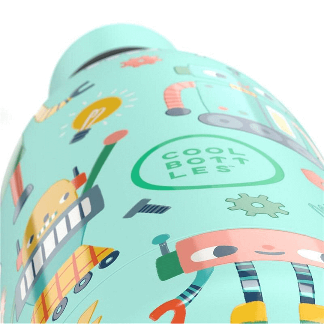 BOTELLA DE AGUA The Kids Bottle - Short Circuit 500m-COOL BOTTLES - Imagen 3