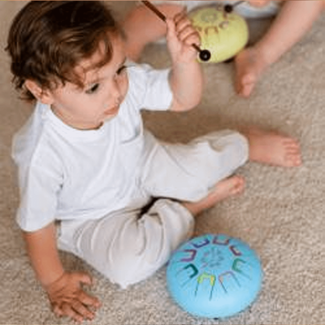 BABY TAMBÚ TAMBOR CON LENGÜETAS Y NOTAS SKY KITE - Imagen 4