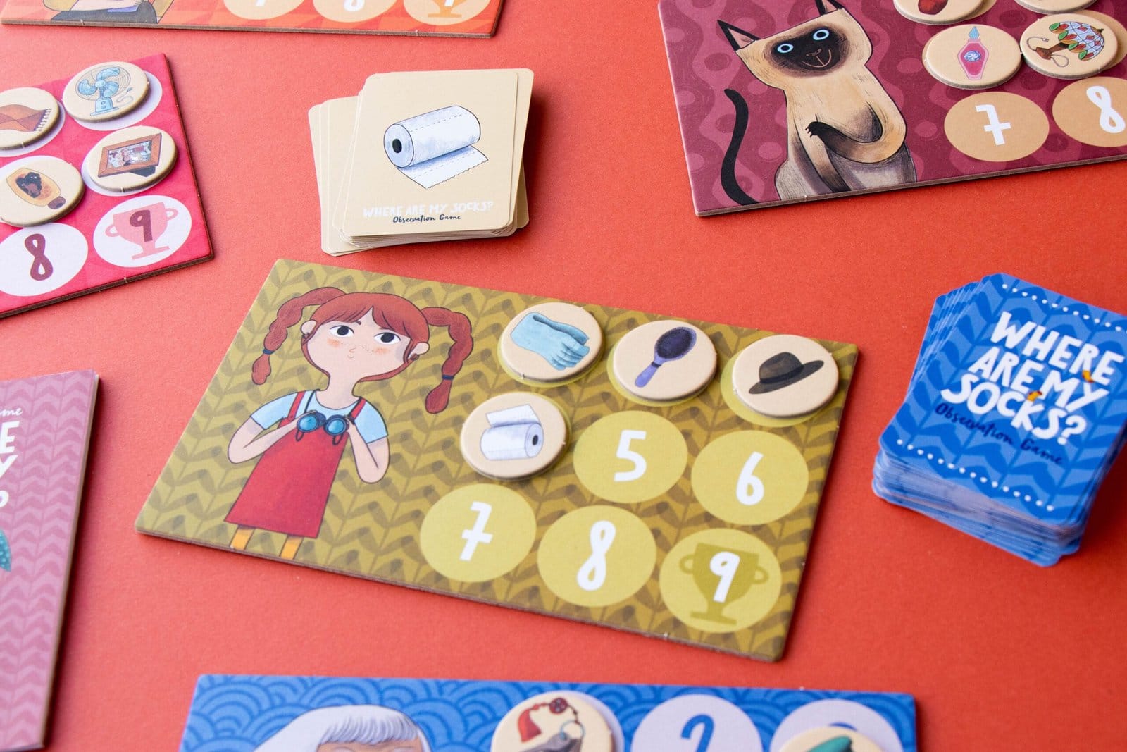 ¿DÓNDE ESTÁN MIS CALCETINES?-JUEGO DE MESA-LONDJI - Imagen 3