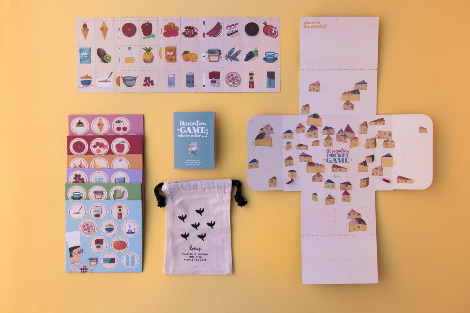 ¿DÓNDE ESTÁ EL QUESO?-JUEGO DE MESA VIAJE-LONDJI - Imagen 3