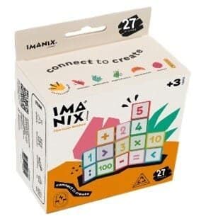 TARJETAS MAGNÉTICAS STYLE CARDS NÚMEROS 27PCS IMANIX-BRAINTOYS - Imagen 2