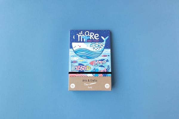 CREA UN MÓVIL CON PECES Y BALLENAS-AL MARE!-LONDJI