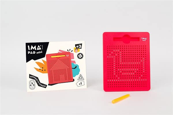 PIZARRA ROJA MAGNÉTICA IMAPAD-BRAINTOYS