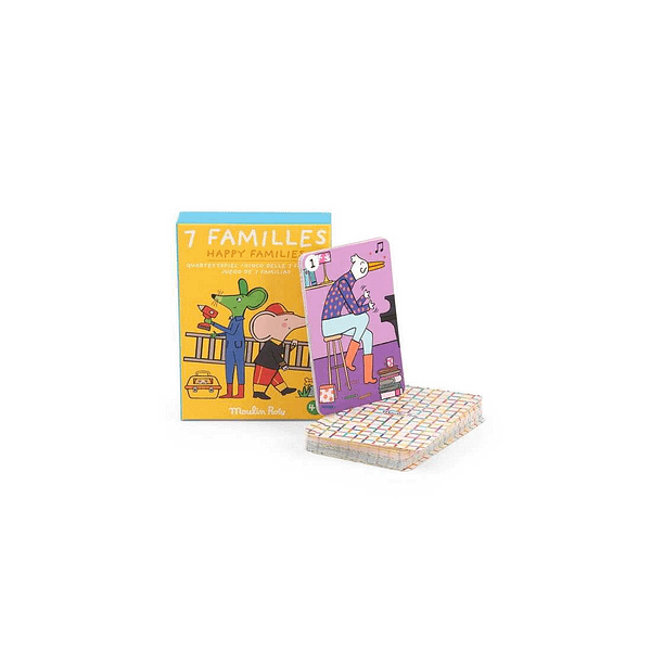 JUEGO 7 FAMILIAS LOUFOQUES-MOULIN ROTY