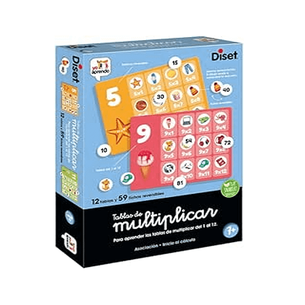 JUEGO TABLAS MULTIPLICAR-DISET