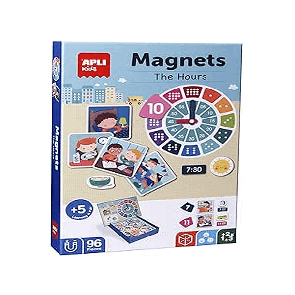 MAGNETS APRENDO LAS HORAS
