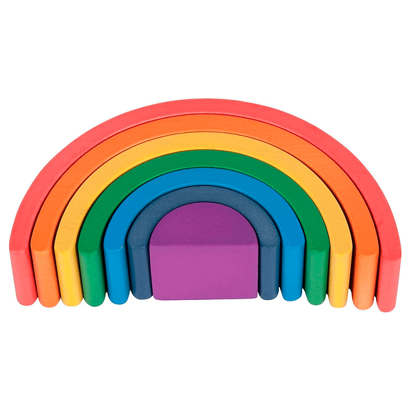 Arco iris del arquitecto del arcoíris madera-TICKIT