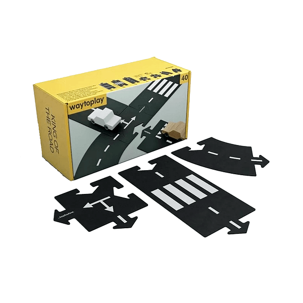 CARRETERA FLEXIBLE 40 PCS RACE TRACKS-WAY TO PLAY