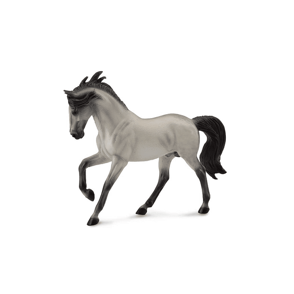 FIGURA CABALLO GRIS-DEQUBE