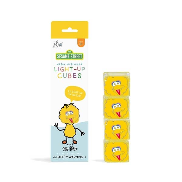CAJA 5 Set Cubos luz BIG BIRD-GLO PALS