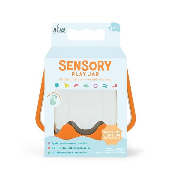 JARRA SENSORIAL NARANJA-GLO PALS