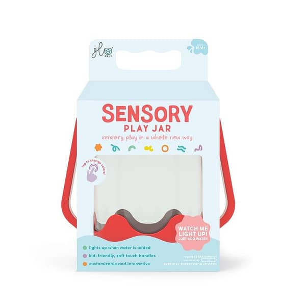 JARRA SENSORIAL ROJA-GLO PALS