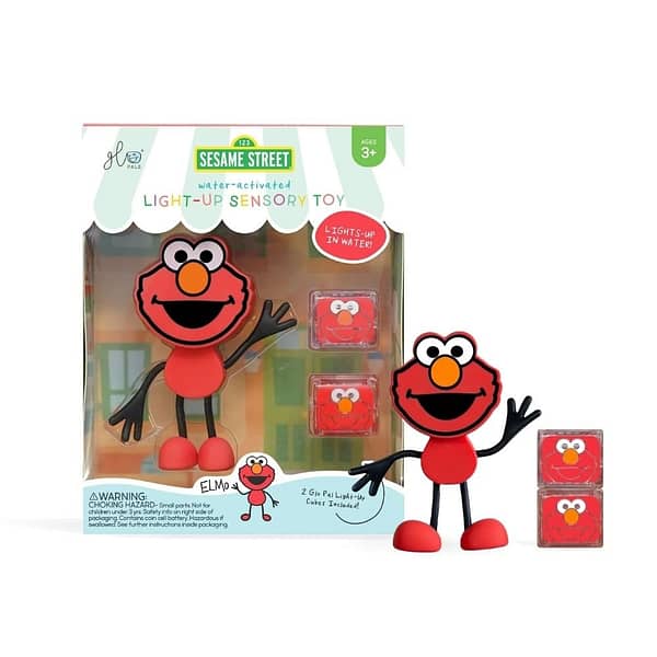 GloPals Set Personaje + 2 Cubos luz ELMO
