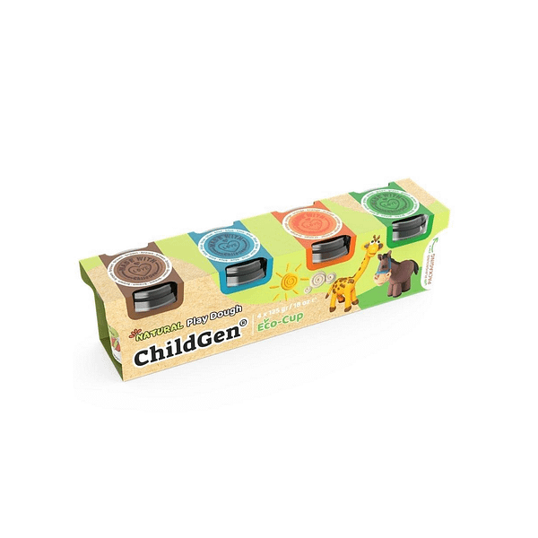 PLASTELINA NATURAL ECOCUP CABALLO-CHILDGEN